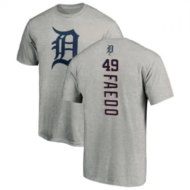 Ash Youth Alex Faedo Detroit Tigers Backer T-Shirt -